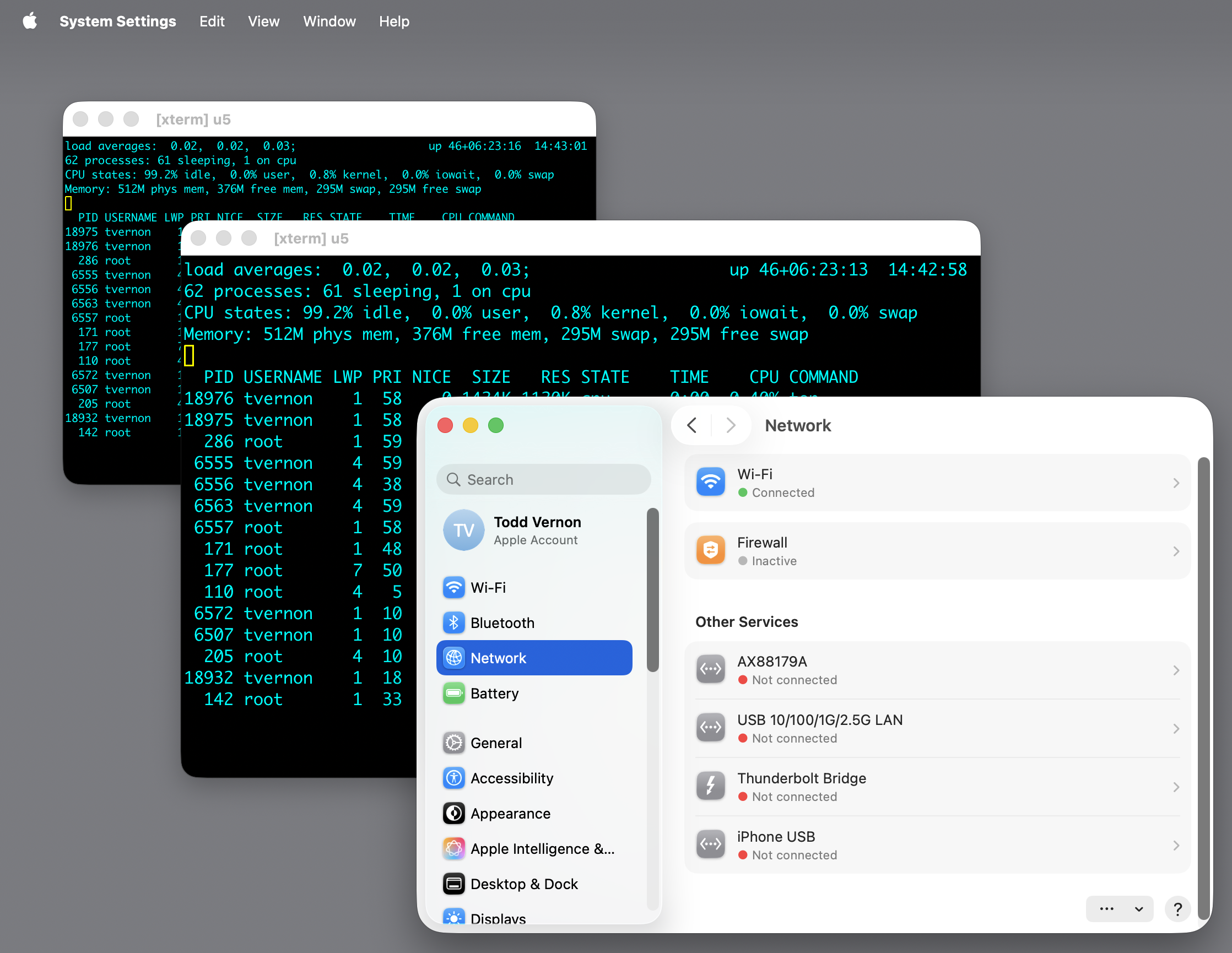Display scaling without changing your desktop